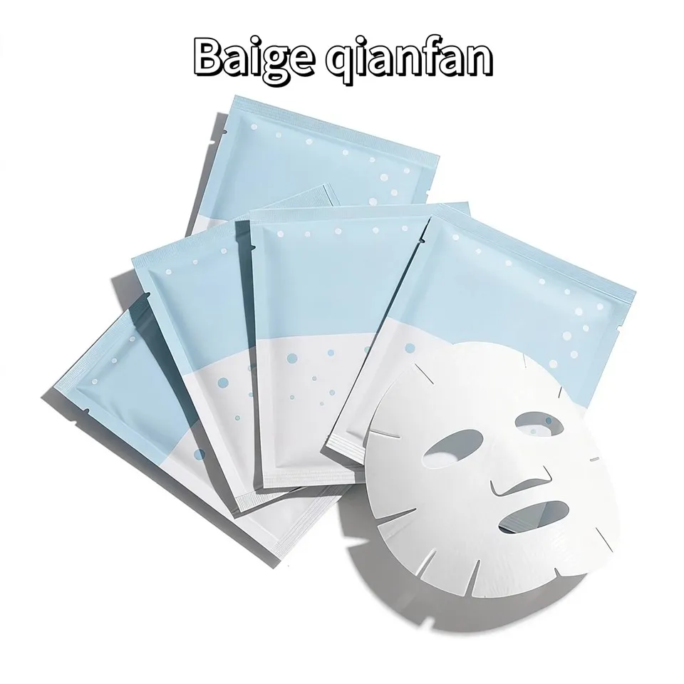 Kasvonaamion pakkauspussit.