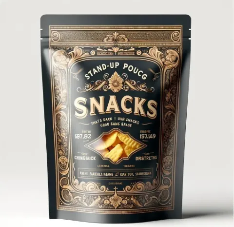 Uudelleensuljettava seisomapussi Ruokapakkaus karkkikeksipähkinä alumiinifoliopussi muovipakkaus vetoketjullinen lämpösaumapussi